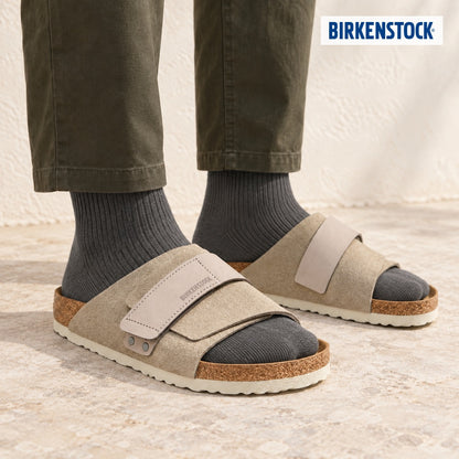 ビルケンシュトックBIRKENSTOCKKyoto（キョウト）1015572トープ（ヌバック/スエードレザー）（メンズサンダルレギュラーフィット）「正規輸入品」「靴」