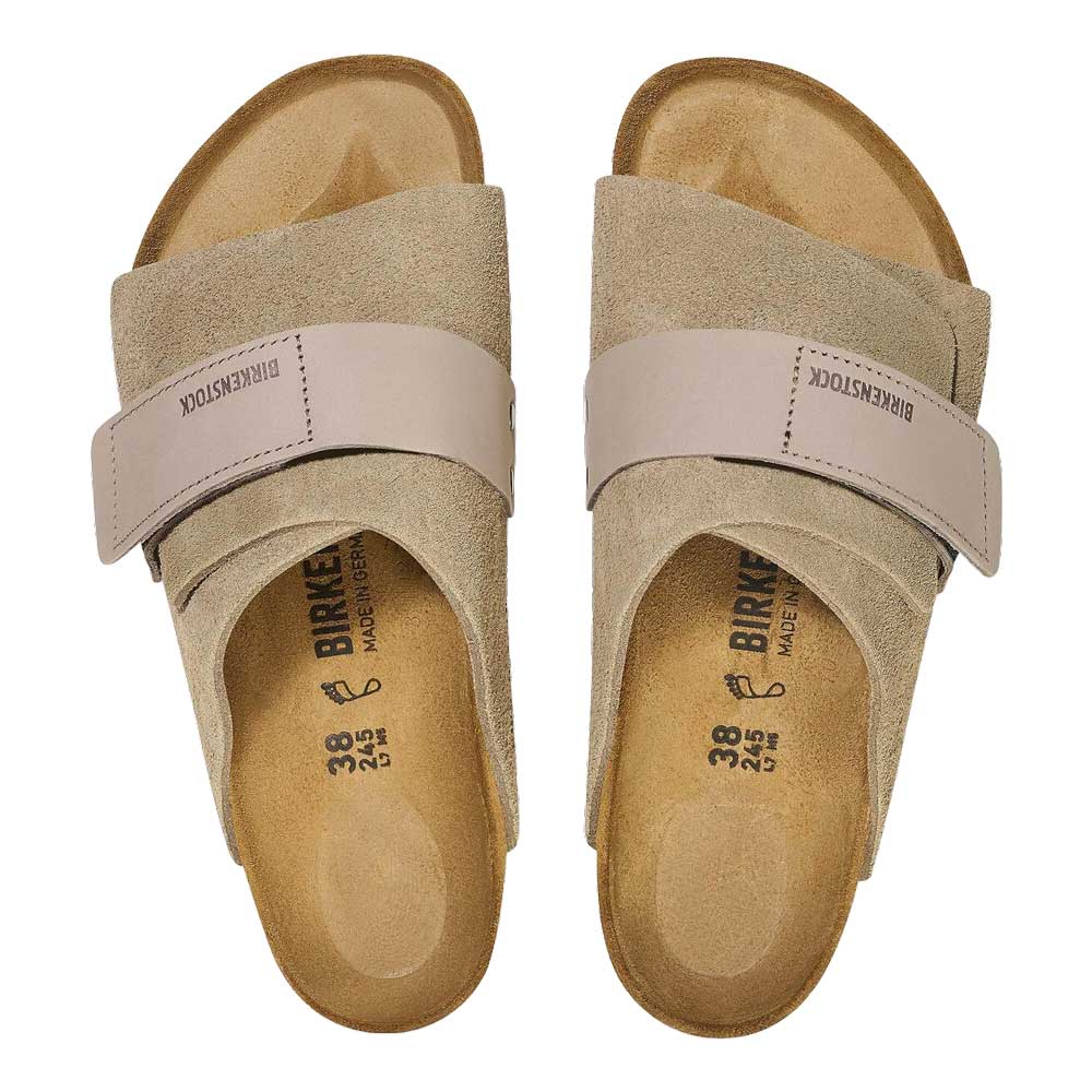 ビルケンシュトックBIRKENSTOCKKyoto（キョウト）1015572トープ（ヌバック/スエードレザー）（メンズサンダルレギュラーフィット）「正規輸入品」「靴」