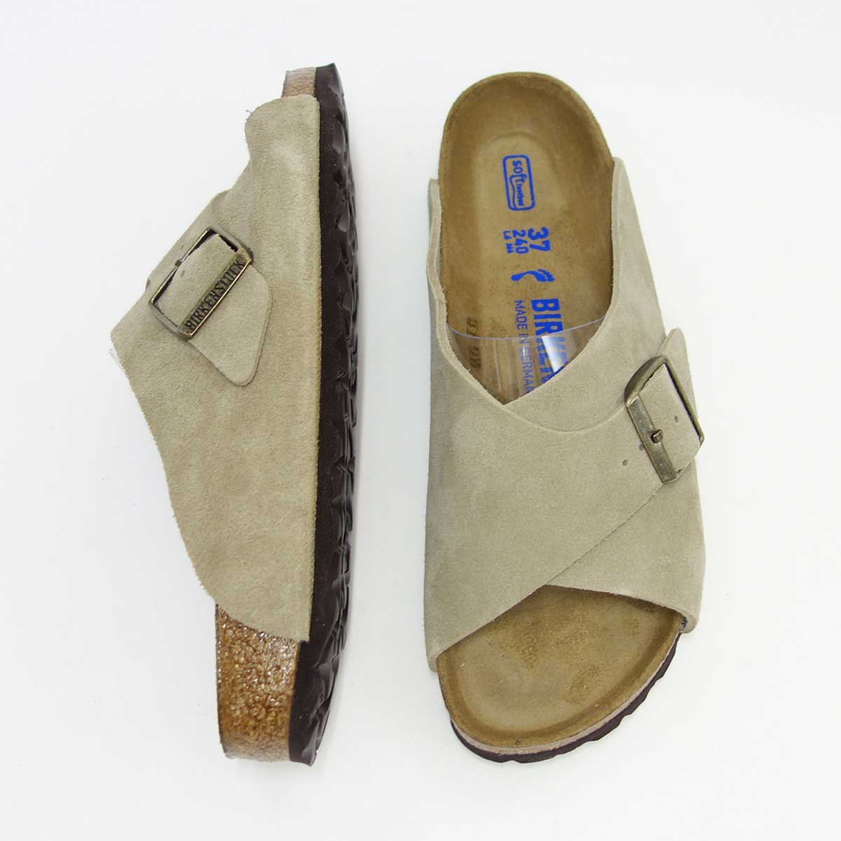 BIRKENSTOCK ビルケンシュトック Arosa（アローザ） 1015880 天然皮革／トープ（レディース）「正規輸入品」 「靴」