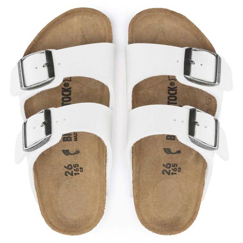 ビルケンシュトックBIRKENSTOCKArizonaKidsアリゾナキッズサンダル1016934ホワイトビルコフローサンダルコンフォートジュニア