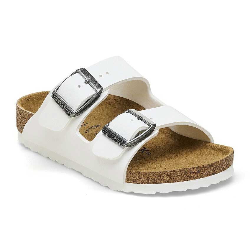 ビルケンシュトックBIRKENSTOCKArizonaKidsアリゾナキッズサンダル1016934ホワイトビルコフローサンダルコンフォートジュニア