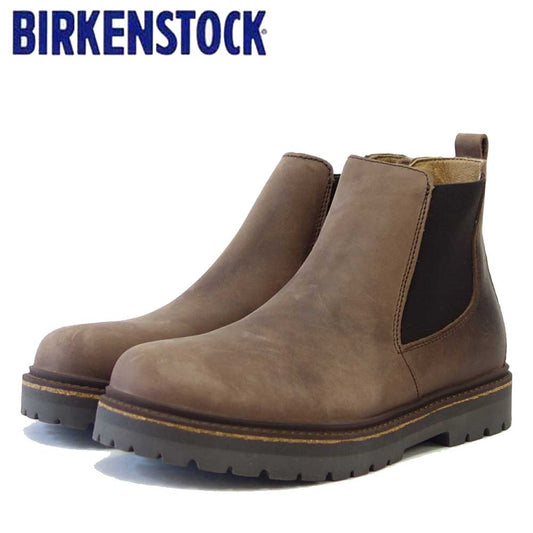 ビルケンシュトック BIRKENSTOCK STALON（スタロン）レディース  1017322（ヌバックレザー／モカ）  チェルシーブーツ アンクルブーツ 「靴」