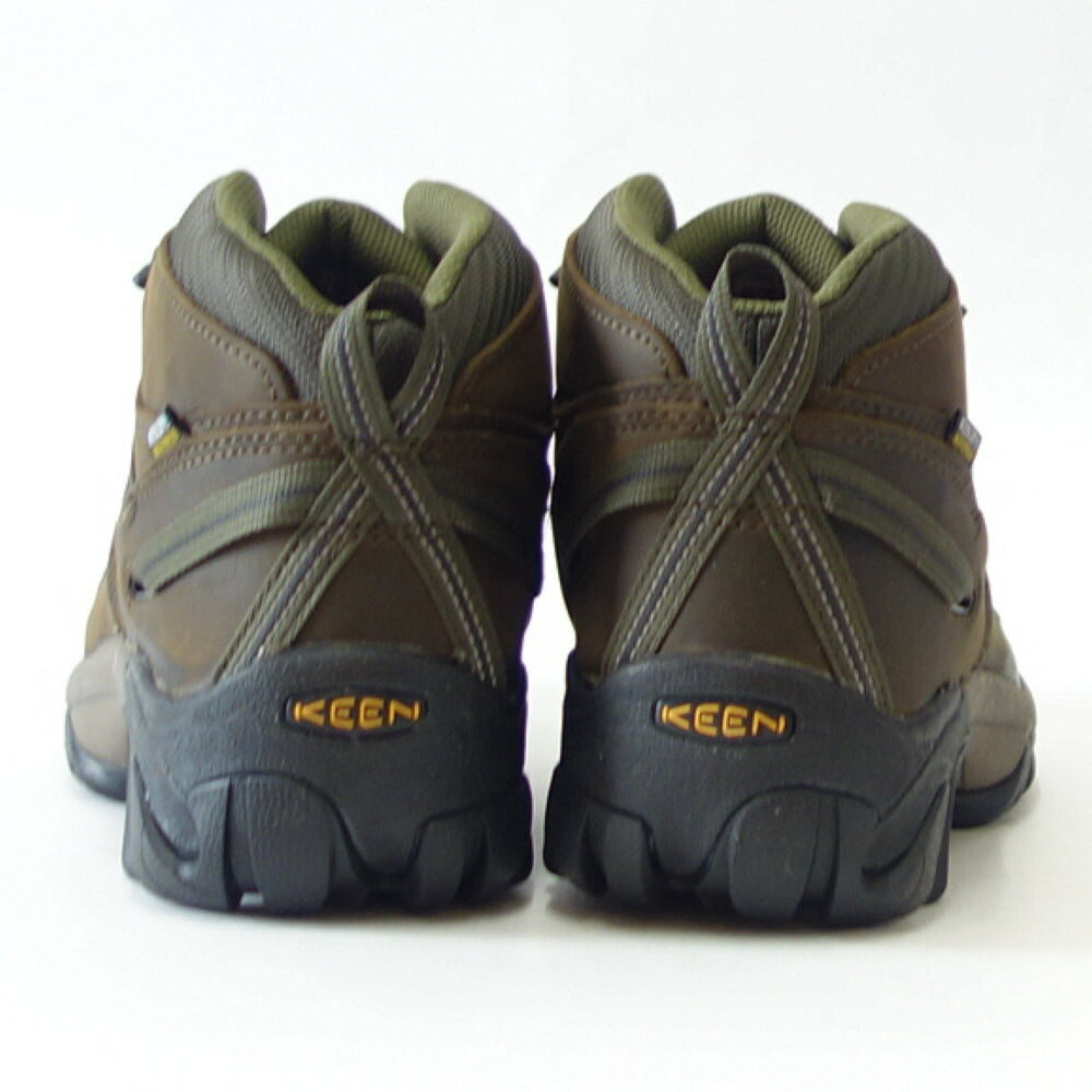 KEEN キーン TARGHEE 2 MID WP ターギー 2 ミッド ウォータープルーフ  1017346（メンズ）カラー：Canteen / Dark Olive アウトドア ウ防水 スニーカー ウォーキング「靴」
