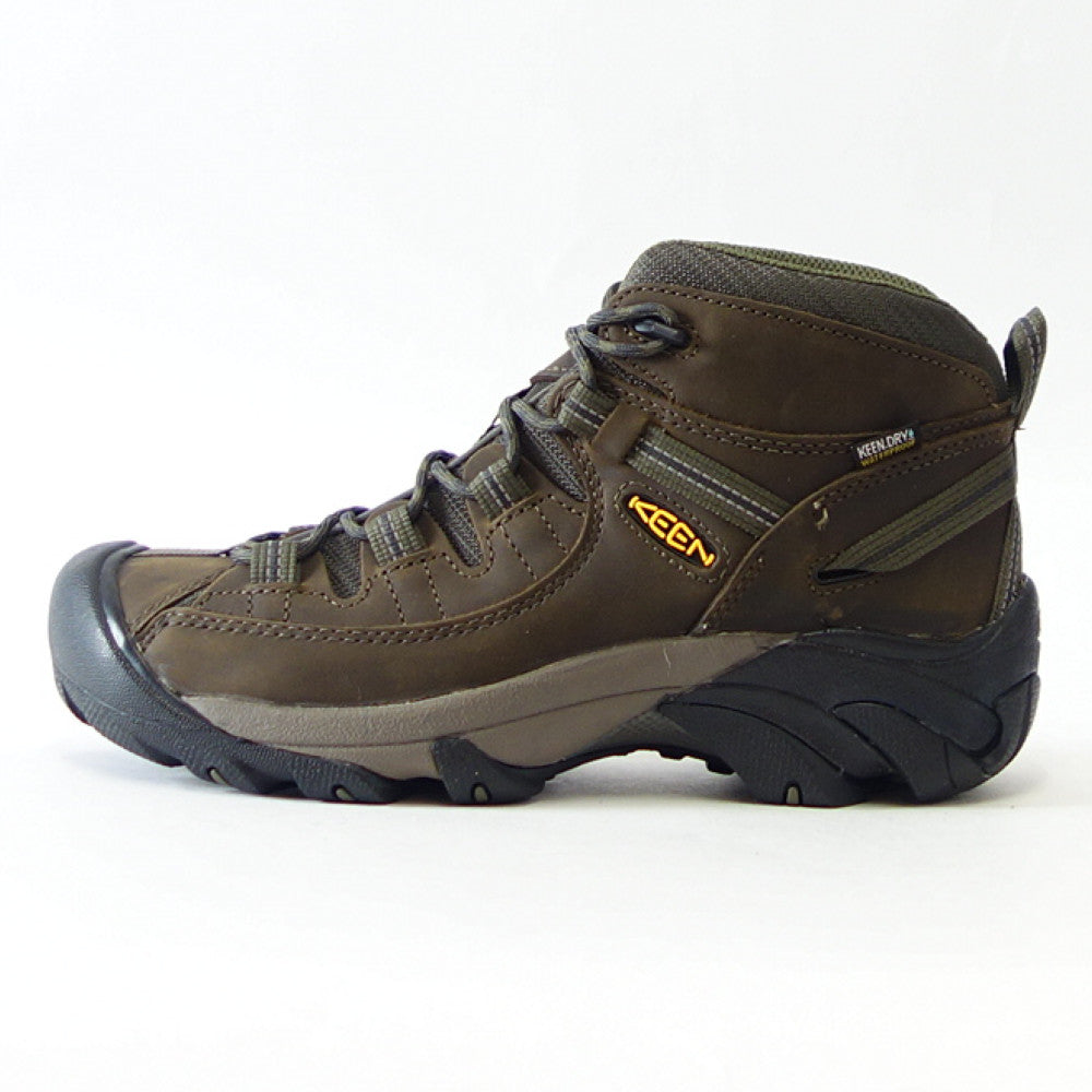 KEEN キーン TARGHEE 2 MID WP ターギー 2 ミッド ウォータープルーフ  1017346（メンズ）カラー：Canteen / Dark Olive アウトドア ウ防水 スニーカー ウォーキング「靴」