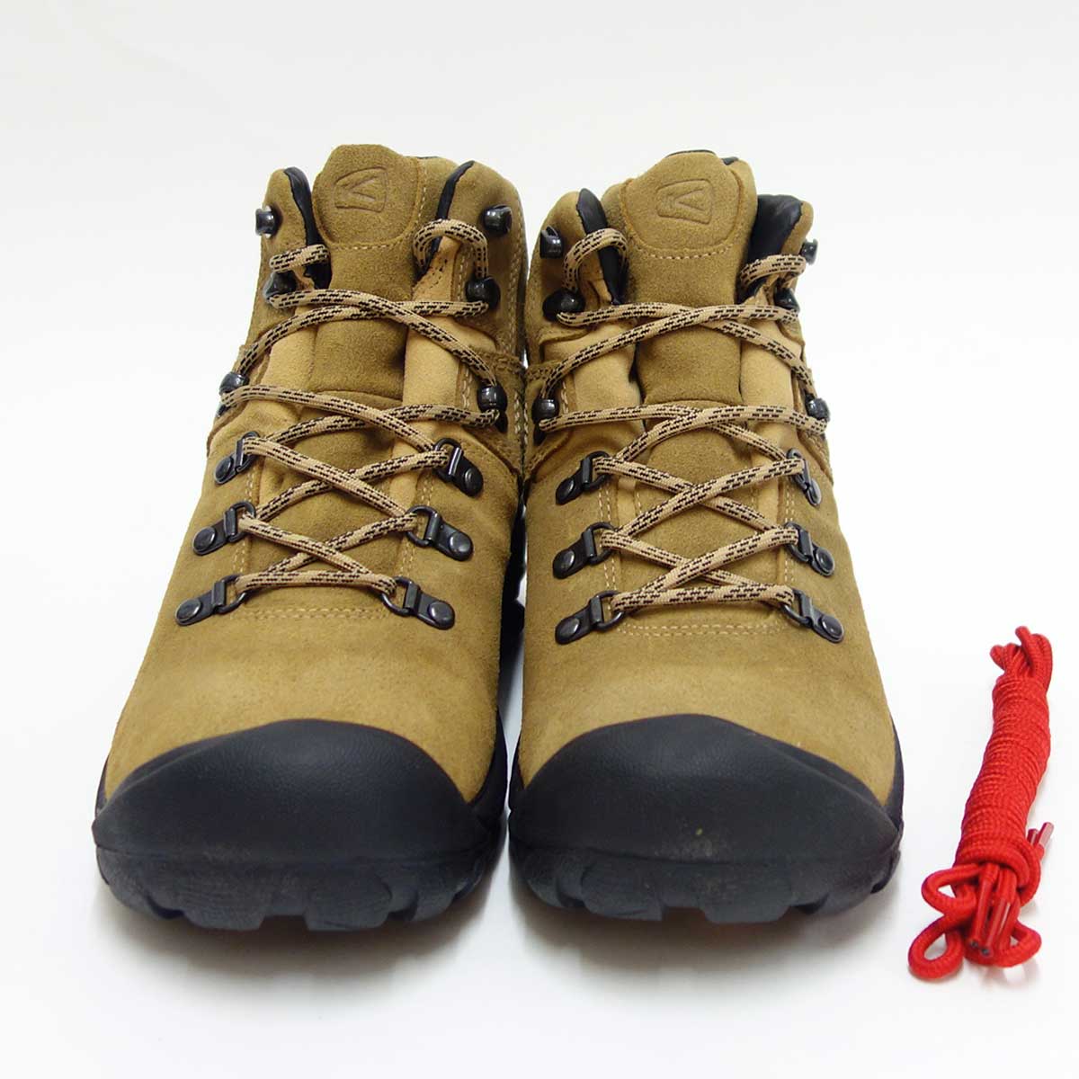 KEEN キーン Pyenees 1017348   ピレニーズ Latte（メンズ） 防水仕様、オールレザーのハイキングシューズ 「靴」