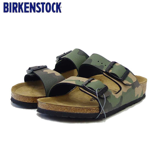 BIRKENSTOCK（ビルケンシュトック） ARIZONA（アリゾナ）キッズサンダル 1017374 Desert Soil Khaki  ビーチサンダル 子ども靴「靴」