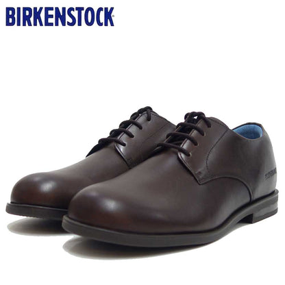 ビルケンシュトック BIRKENSTOCK JAREN（ジャレン）メンズ 1017773（ナチュラルレザー／エスプレッソ） レースアップシューズ プレーントゥ 「靴」
