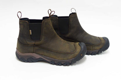 キーン KEEN  アンカレッジ ブーツ スリー ウォータープルーフ  1017790 ダークアース（メンズ） 「靴」