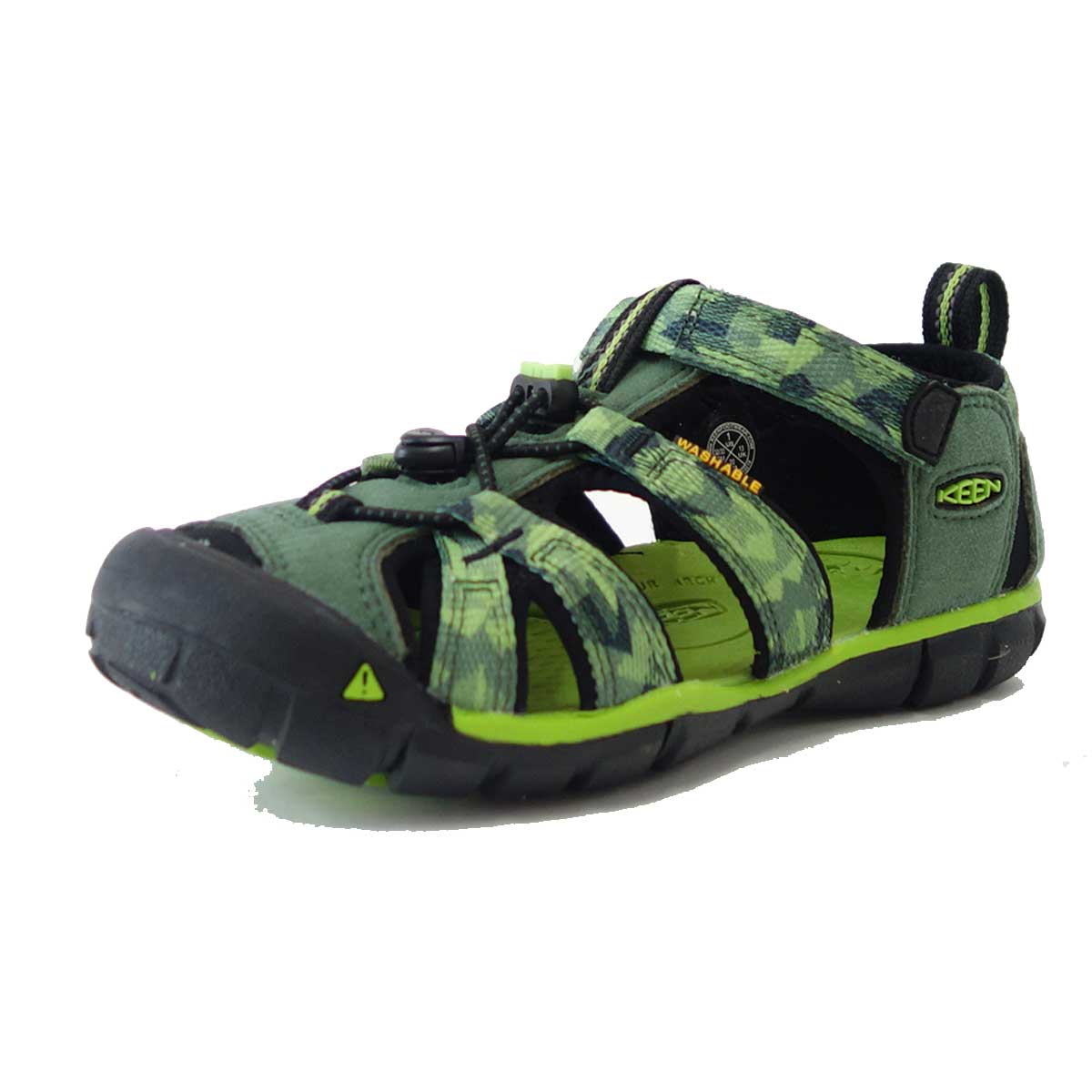 KEEN キーン KIDS Seacamp 2 cnx <br>1018113（キッズ）1018109 <BR>シーキャンプツーシーエヌエックス<br>カラー：DUCK GREEN / GREENERY<BR>「靴」