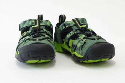 KEEN キーン KIDS Seacamp 2 cnx <br>1018113（キッズ）1018109 <BR>シーキャンプツーシーエヌエックス<br>カラー：DUCK GREEN / GREENERY<BR>「靴」