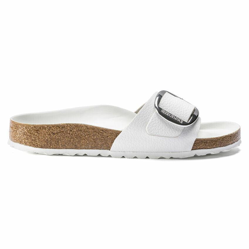 BIRKENSTOCKビルケンシュトックMADRIDBigBuckle（マドリッド）1018866（ナローフィット）ナチュラルレザー／ホワイト（レディース）「正規輸入品」ドイツ生まれの快適サンダル「靴」