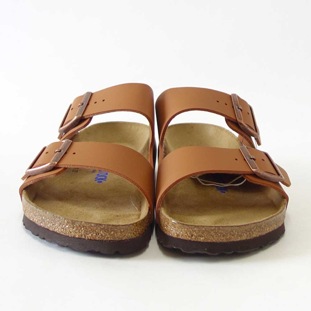 BIRKENSTOCK ビルケンシュトック ARIZONA（アリゾナ）Birko-Flor 1019067 ジンジャーブラウン（レギュラーフィット 幅広）ソフトフットベッド  ドイツ製 コンフォートサンダル  正規品 「靴」