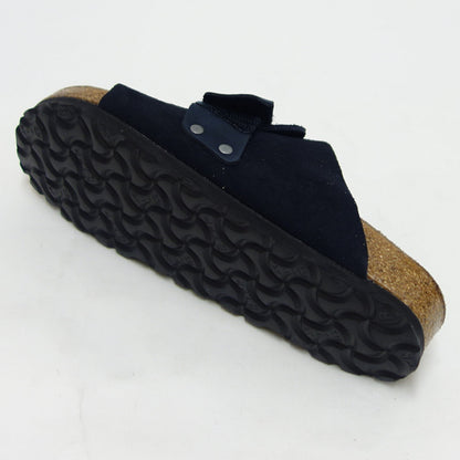 ビルケンシュトック BIRKENSTOCK Kyoto Soft Footbed（キョウト ソフトフットベッド）  1019291 ミッドナイト（ヌバック／スエード） （レディース サンダル ナローフィット）「正規輸入品」 「靴」