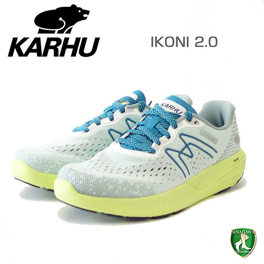 カルフ KARHU イコニ2.0 102002 Chalk Blue / Daiquiri Green（メンズ） IKONI 2.0 ランニングシューズ  ウォーキング 軽量スニーカースニーカー「靴」