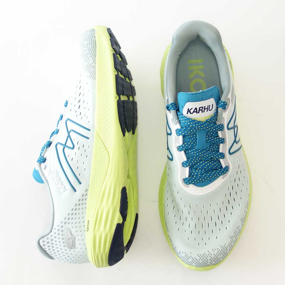 カルフ KARHU イコニ2.0 102002 Chalk Blue / Daiquiri Green（メンズ） IKONI 2.0 ランニングシューズ  ウォーキング 軽量スニーカースニーカー「靴」