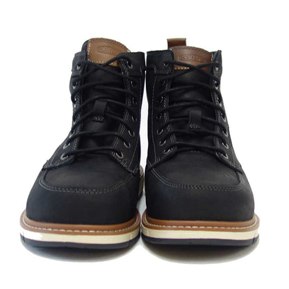 キーン KEEN サンノゼ エーティー  1020053 ブラック（メンズ）工事現場用ワークシューズ  安全靴「靴」