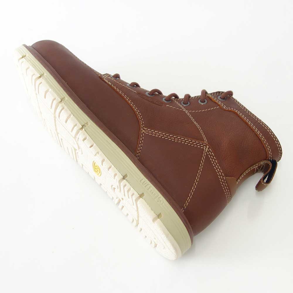 KEEN キーン サンノゼ シックス（ソフトトゥ）  ワークブーツ 1020146（メンズ）カラー：Gingerbread/Off White 工事現場 アウトドア ウォーキングシューズ ハイキングシューズ「靴」