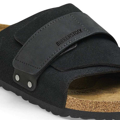ビルケンシュトックBIRKENSTOCKKyoto（キョウト）1022566ブラック（ヌバック／スエード）（レディースサンダルナローフィット）「正規輸入品」「靴」