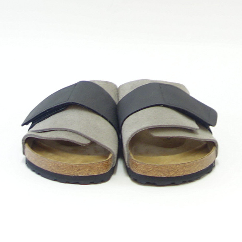 ビルケンシュトック BIRKENSTOCK Kyoto （キョウト）  1022352 ストーンコイン（ヌバック／スエード） （メンズサンダル レギュラーフィット） レザーサンダル ドイツ製「正規輸入品」 「靴」