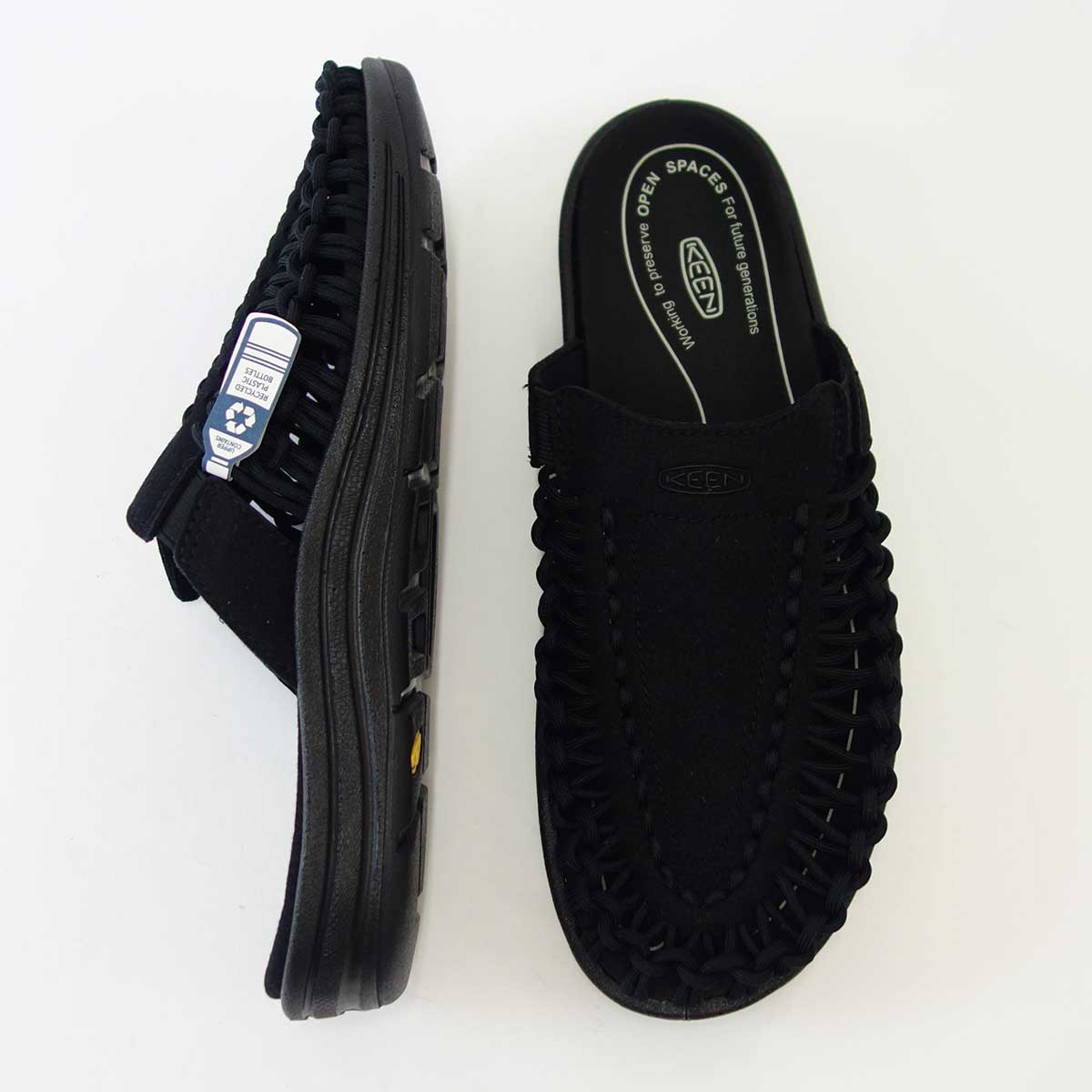 KEEN キーン UNEEK 2 SLIDE（ユニーク ツー スライド）  1022399（レディース） カラー：Black / Black  「靴」