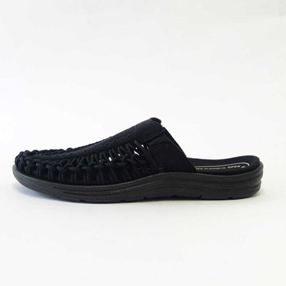 KEEN キーン UNEEK 2 SLIDE（ユニーク ツー スライド）  1022371（メンズ） カラー：Black / Black  「靴」