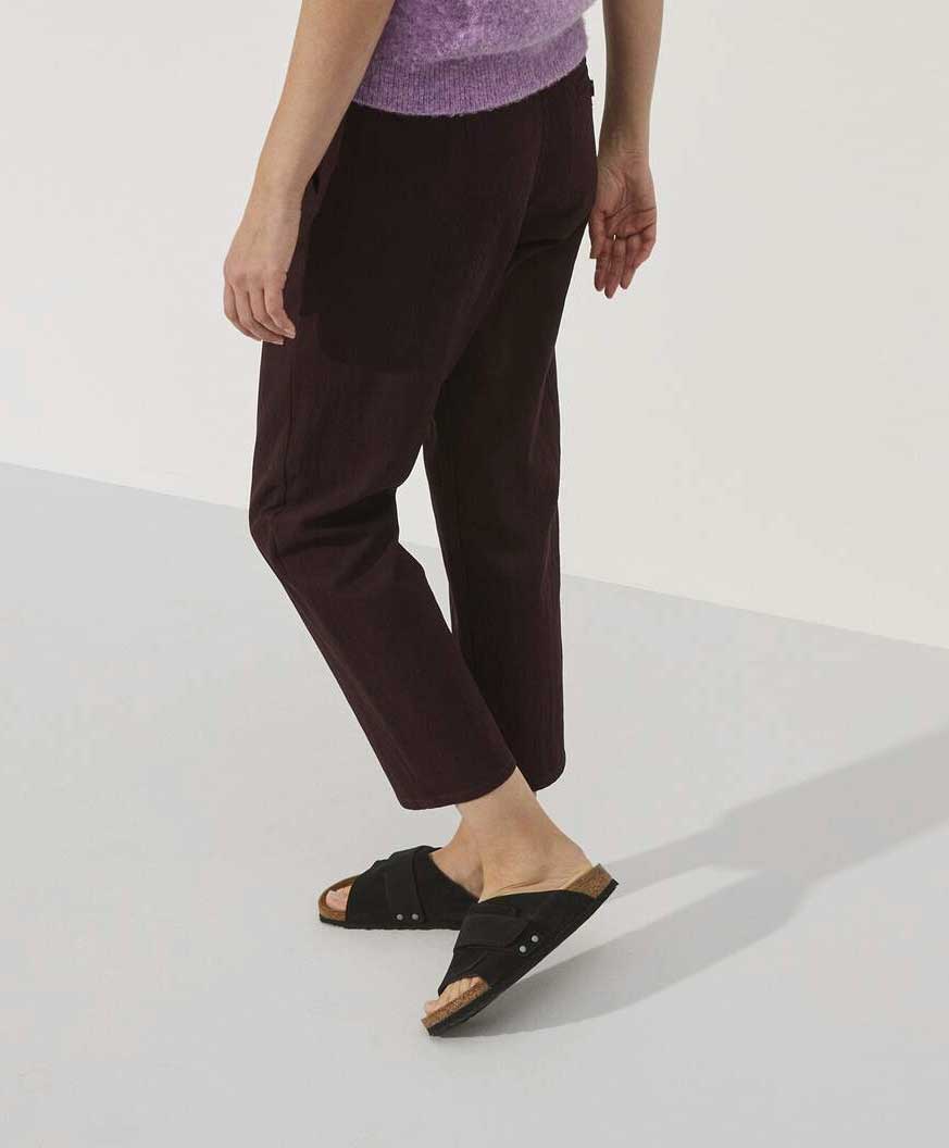 ビルケンシュトックBIRKENSTOCKKyoto（キョウト）1022566ブラック（ヌバック／スエード）（レディースサンダルナローフィット）「正規輸入品」「靴」