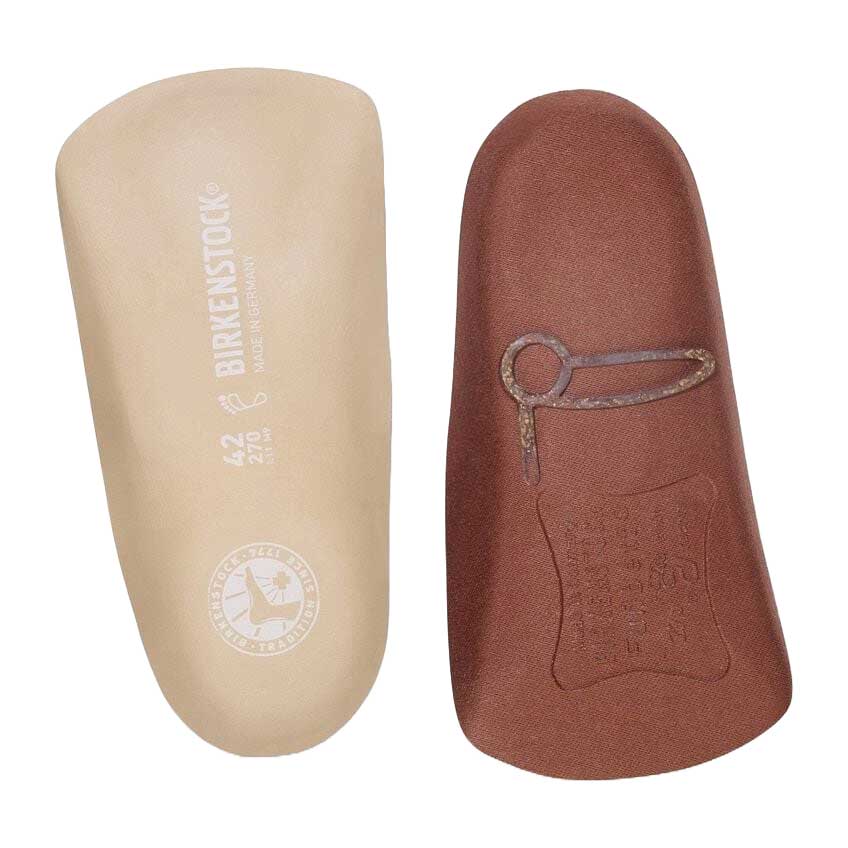 ビルケンシュトックBIRKENSTOCKインソールブルーフットベッドヒールレザー1022922（4cmまでのヒールがある靴用）コルク製フットベッド（ドイツ製）