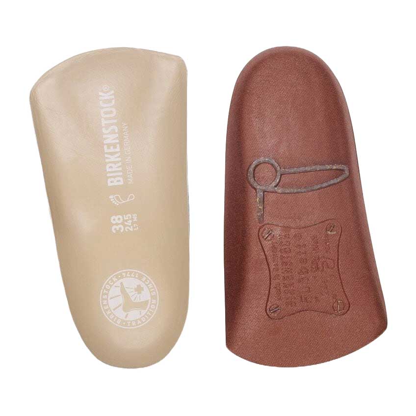ビルケンシュトックBIRKENSTOCKインソールブルーフットベッドレザー1023011（フラットシューズ用）コルク製フットベッド（ドイツ製）