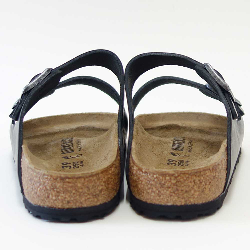 BIRKENSTOCKビルケンシュトックARIZONABS（アリゾナ）天然皮革1023115ヴィンテージウッドブラック（レギュラーフィット幅広）ドイツ製コンフォートサンダル正規品「靴」