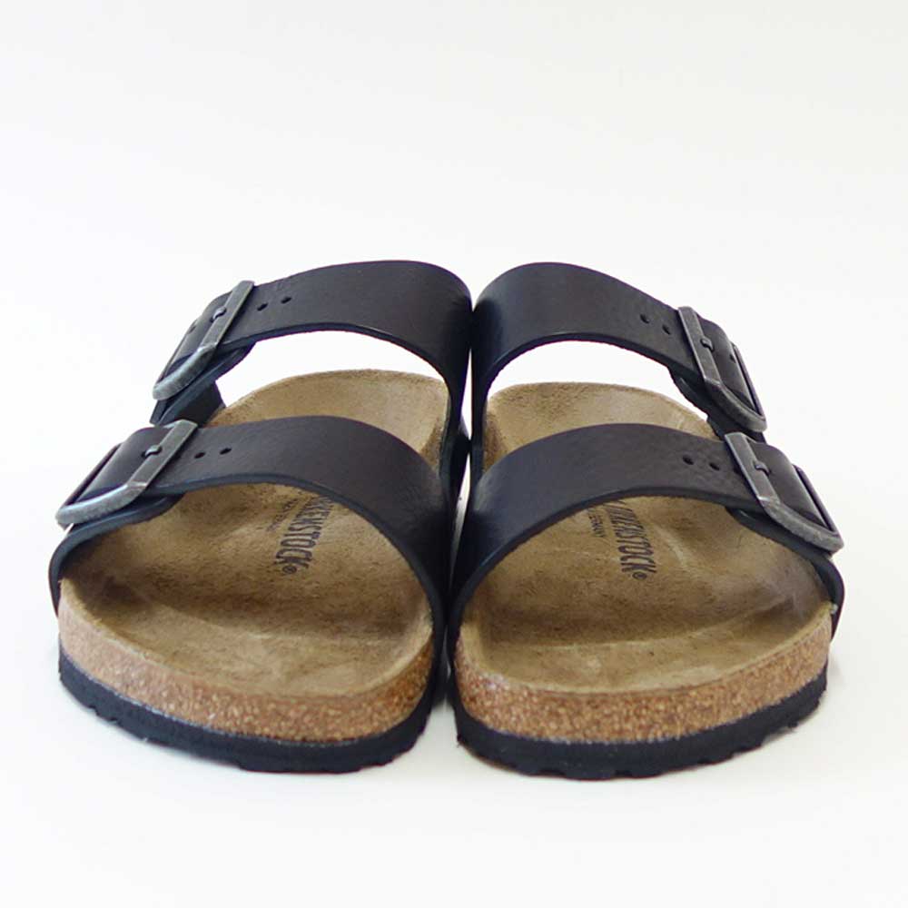 BIRKENSTOCKビルケンシュトックARIZONABS（アリゾナ）天然皮革1023115ヴィンテージウッドブラック（レギュラーフィット幅広）ドイツ製コンフォートサンダル正規品「靴」