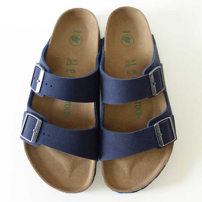 BIRKENSTOCKビルケンシュトックARIZONAVegan（アリゾナヴィーガン）マイクロファイバー1023116デザートダストインディゴブルー（レギュラーフィット幅広）ドイツ製コンフォートサンダル正規品「靴」