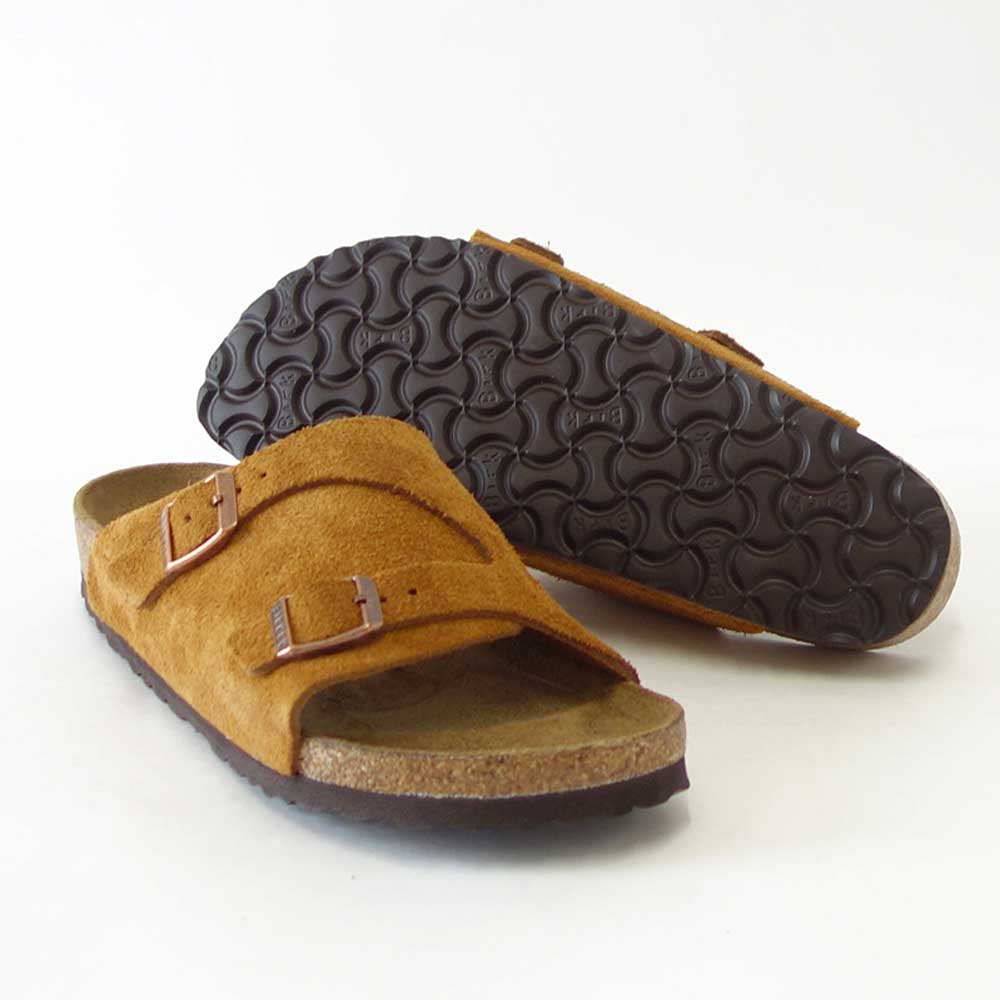 ビルケンシュトック BIRKENSTOCK Zurich （チューリッヒ）  1023891 ミンク（スエードレザー） （レディース サンダル ナローフィット）「正規輸入品」 「靴」