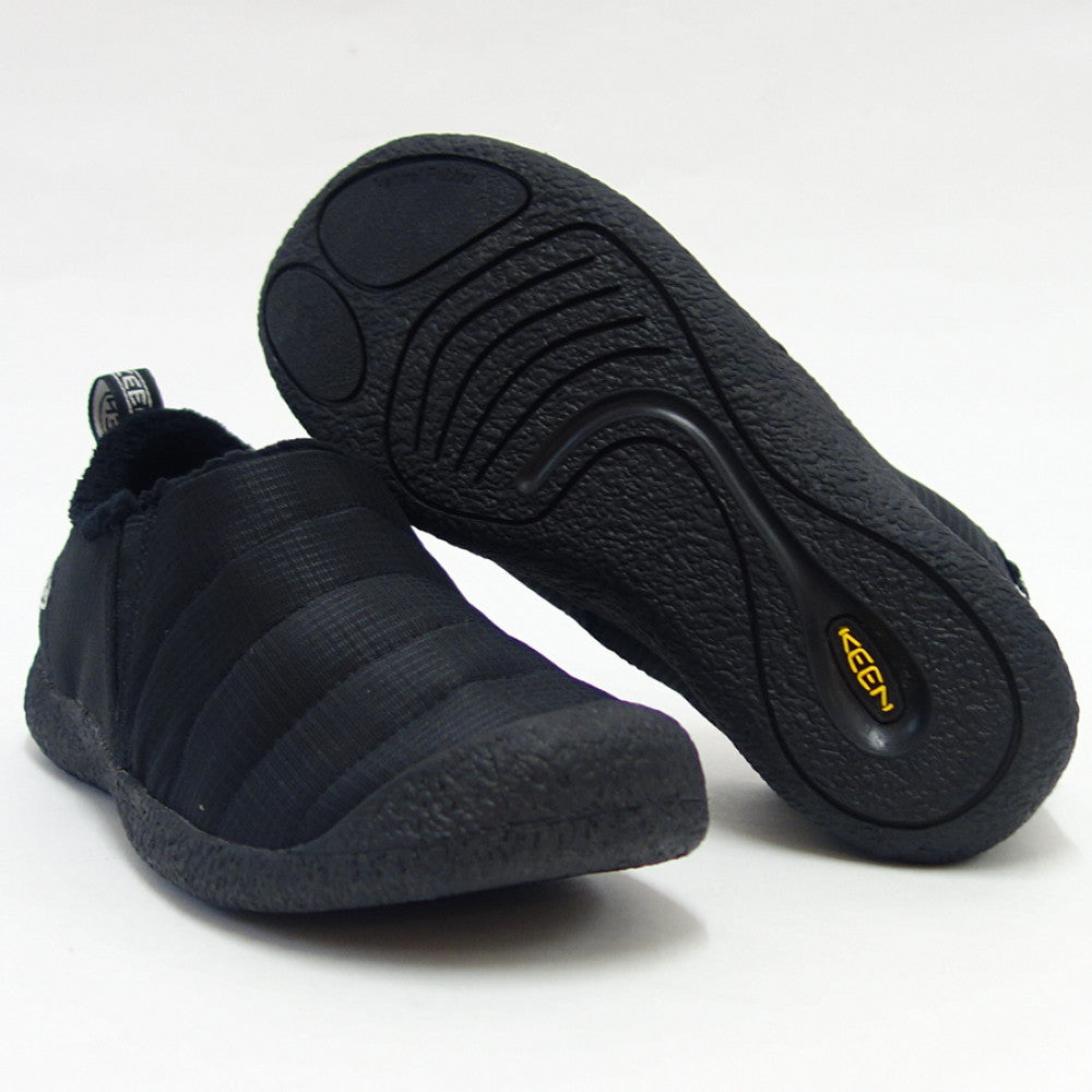 キーン KEEN  ハウザー ツー 1023981 Triple Black（レディース） ソフトで温かみのあるリラックスシューズ「靴」