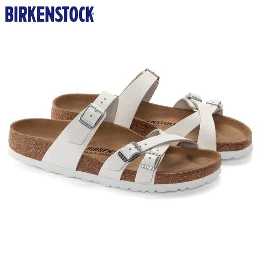 BIRKENSTOCKビルケンシュトックFranca（フランカ）ホワイト1024422（ナローフィット幅狭）レディースサンダルトングミュールクロッグコンフォートドイツ製「正規品」「靴」