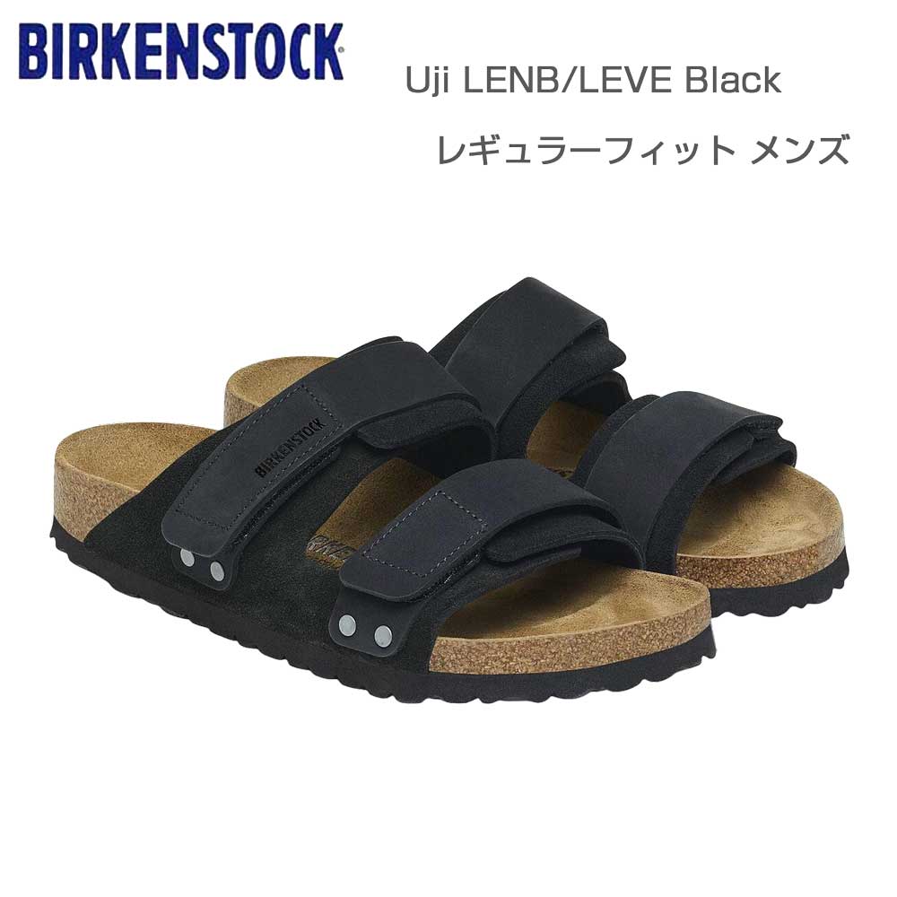 ビルケンシュトックBIRKENSTOCKUji（ウジ）1024810ブラック（ヌバック/スエードレザー）（メンズサンダルレギュラーフィット）「正規輸入品」「靴」