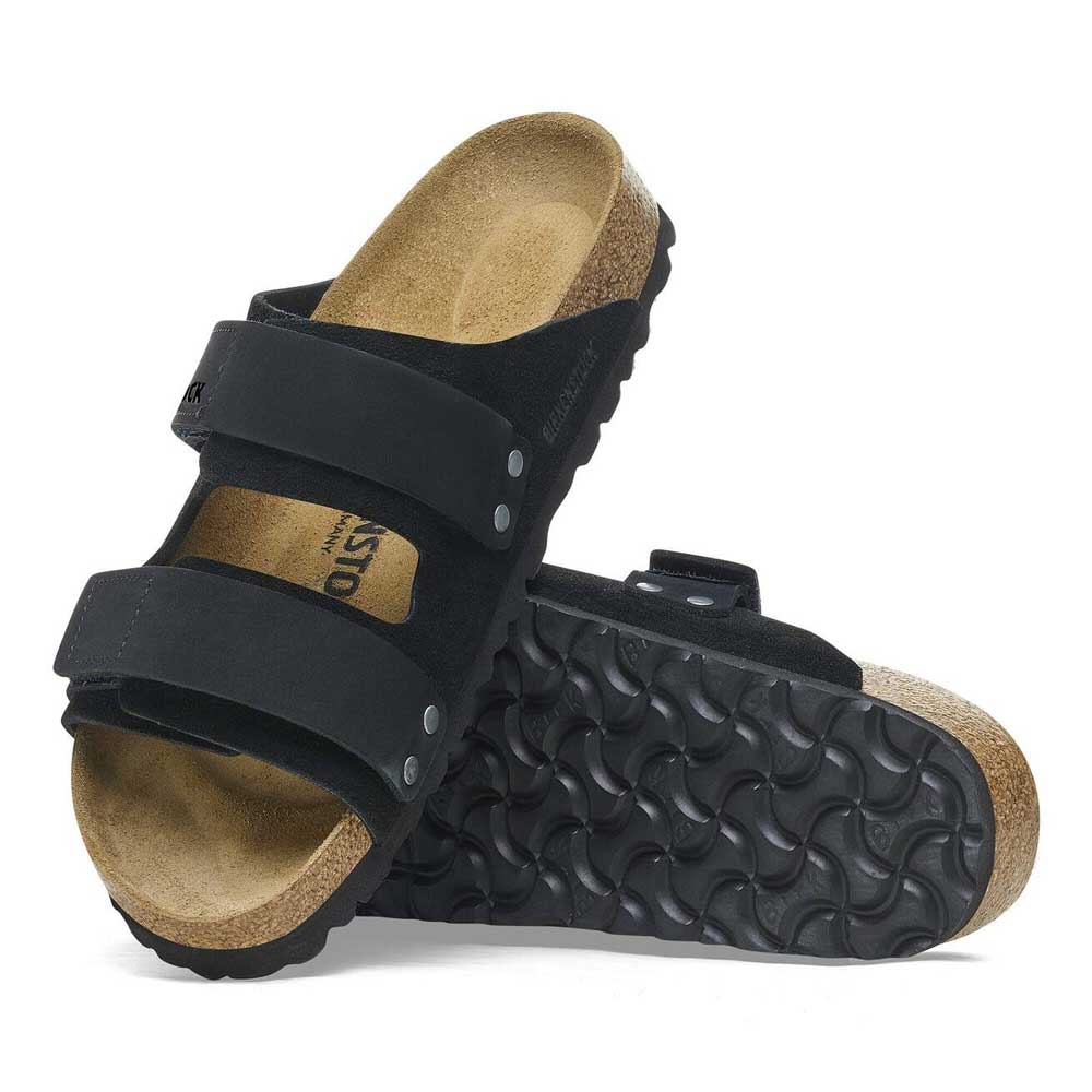 ビルケンシュトックBIRKENSTOCKUji（ウジ）1024810ブラック（ヌバック/スエードレザー）（メンズサンダルレギュラーフィット）「正規輸入品」「靴」