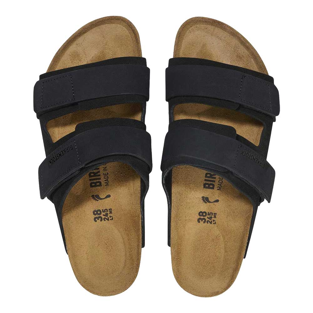ビルケンシュトックBIRKENSTOCKUji（ウジ）1024810ブラック（ヌバック/スエードレザー）（メンズサンダルレギュラーフィット）「正規輸入品」「靴」
