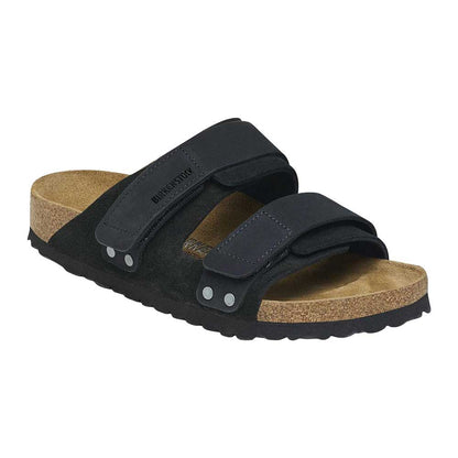 ビルケンシュトック BIRKENSTOCK Uji （ウジ）  1024810 ブラック（ヌバック/スエードレザー） （メンズ サンダル レギュラーフィット）「正規輸入品」 「靴」