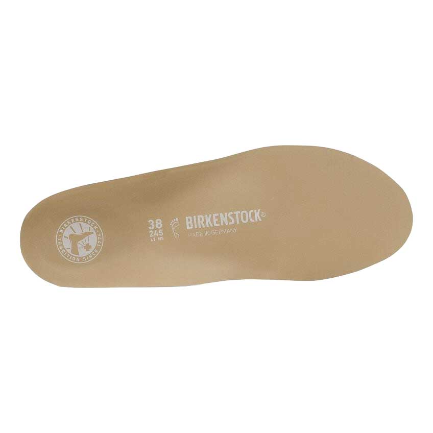 ビルケンシュトックBIRKENSTOCKインソールブルーフットベッドフルレングスレザー1024883レギュラーフィット（中敷を取り外せるスニーカー用）コルク製フットベッド（ドイツ製）