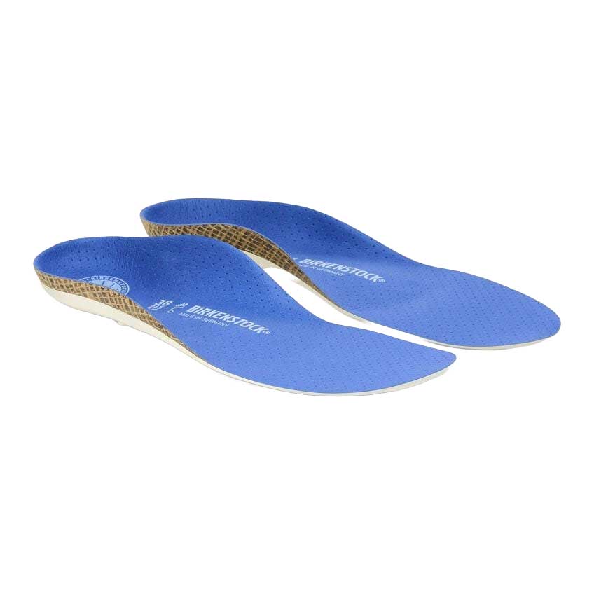 ビルケンシュトックBIRKENSTOCKインソールブルーフットベッドフルレングスマイクロファイバー1024920レギュラーフィット（中敷を取り外せるスニーカー用）コルク製フットベッド（ドイツ製）