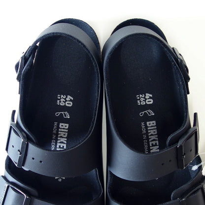 BIRKENSTOCKビルケンシュトックMILANO（ミラノ）1024997Triplesブラック（メンズレギュラーフィット幅広）ドイツ製コンフォートサンダル正規品「靴」