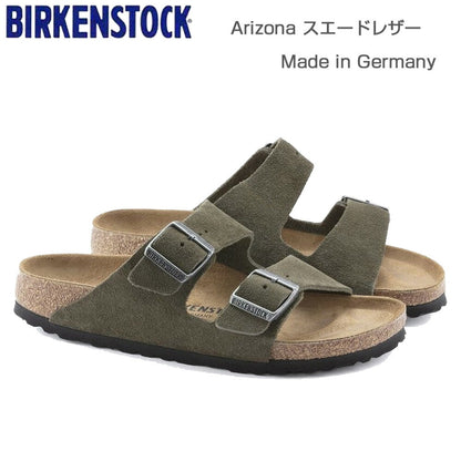 BIRKENSTOCKビルケンシュトックARIZONA（アリゾナ）スエードレザータイム1025047（ナローフィット幅狭）レディースサンダル「靴」