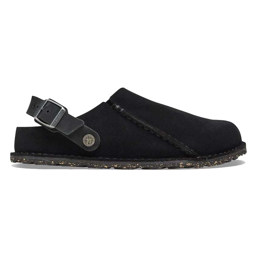 ビルケンシュトックBIRKENSTOCKLutryPremiumSuede（ルトリー）幅狭（ナローフィット）1025356（ベロアレザー／ブラック）サボクロッグ快適サンダル「靴」