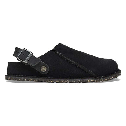 ビルケンシュトックBIRKENSTOCKLutryPremiumSuede（ルトリー）幅狭（ナローフィット）1025356（ベロアレザー／ブラック）サボクロッグ快適サンダル「靴」