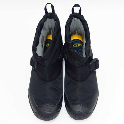 KEEN キーン HOODROMEO WP フッドロメオ ウォータープルーフ  1025473（メンズ）カラー： Black / Black 防水 ショートブーツ ウォーキング「靴」