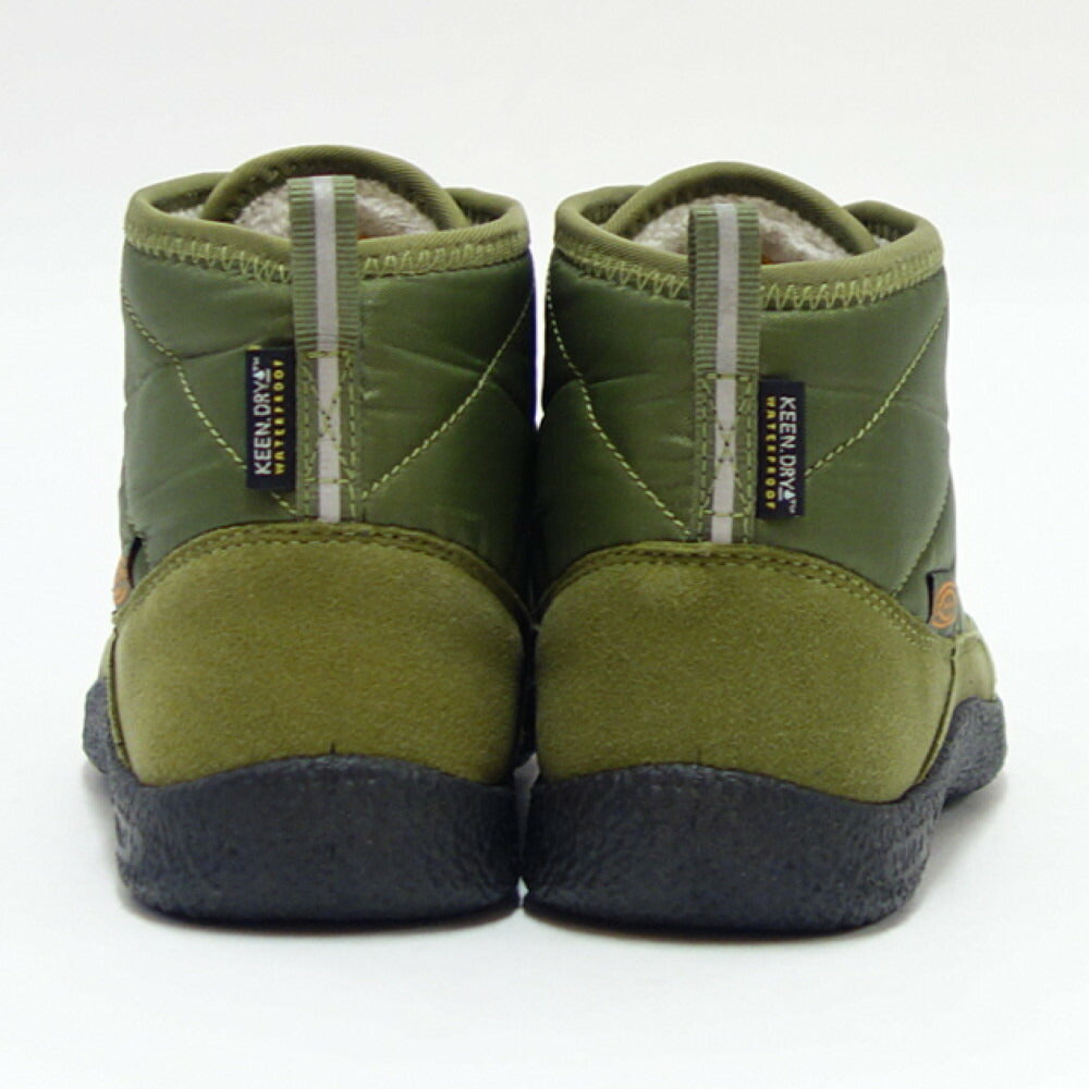 キーン KEEN  ハウザー ツー チャッカ ウォータープルーフ 1025514 Capulet Olive（キッズ）1025518 ショートブーツ 防水ウインターブーツ 「靴」