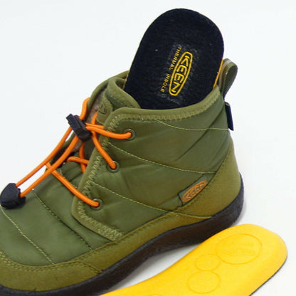 キーン KEEN  ハウザー ツー チャッカ ウォータープルーフ 1025514 Capulet Olive（キッズ）1025518 ショートブーツ 防水ウインターブーツ 「靴」