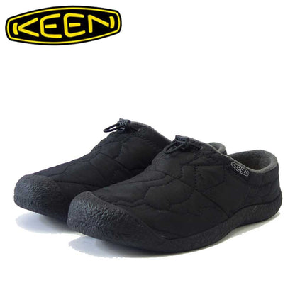 キーン KEEN  ハウザー スリー スライド 1025552 ブラック（メンズ） ソフトで温かみのあるリラックスクロッグ 「靴」