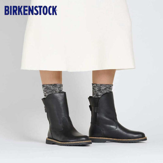 ビルケンシュトックBIRKENSTOCKUppsalaShearlingアップサラシアリング（レディース）1025568（ブラック）ハーフブーツ「靴」