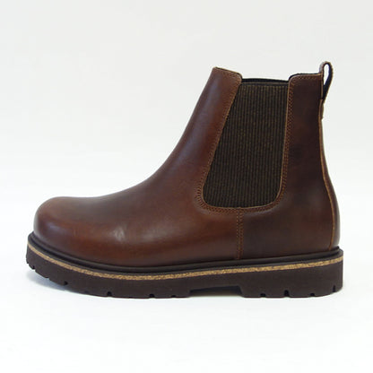 ビルケンシュトック BIRKENSTOCK Highwood Slip On Mid（レディース）  1025782（チョコレート）  チェルシーブーツ アンクルブーツ 「靴」